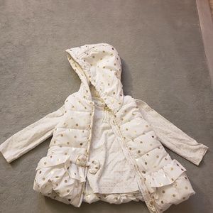 Little Me Vest with t shirt set